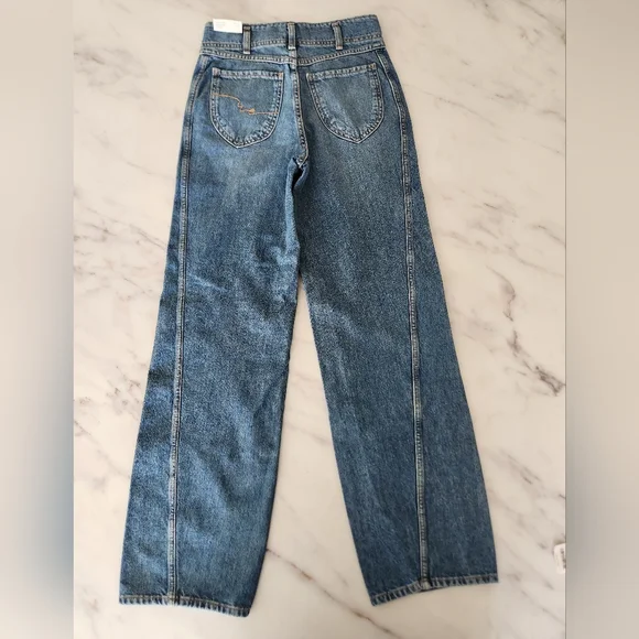 NWT Free People We the Free Aster Straight leg jeans - Picture 12 of 13